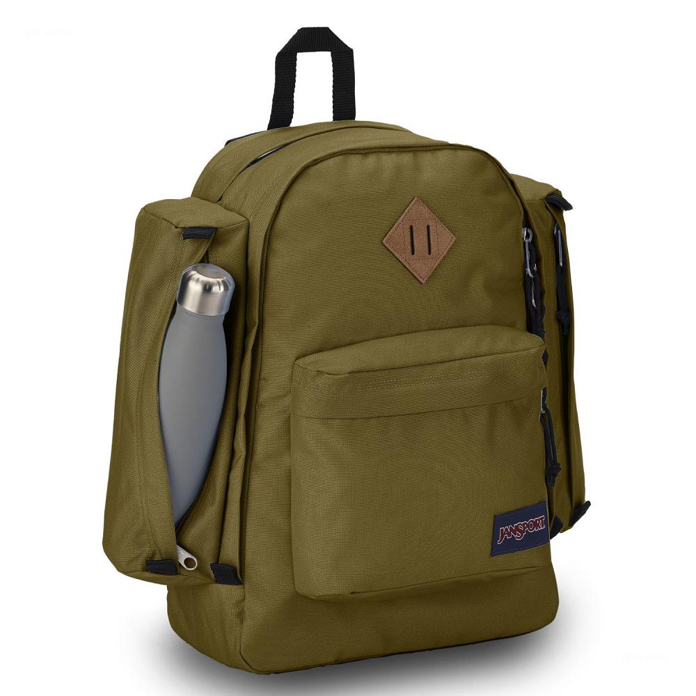 Sac A Dos Voyage JanSport Field Pack Vert Olive | NPP-26321477